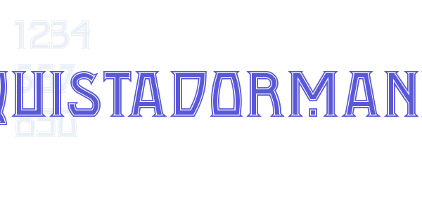 ConquistadormanNF font free