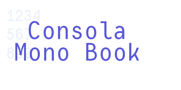 Consola Mono Book font free