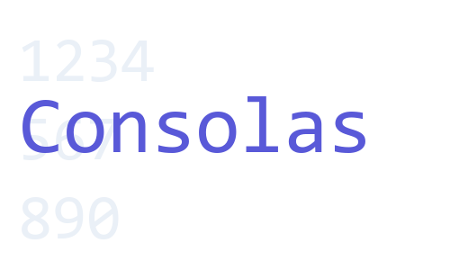 Consolas Font Download