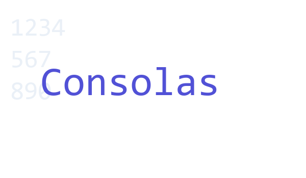 Consolas font download