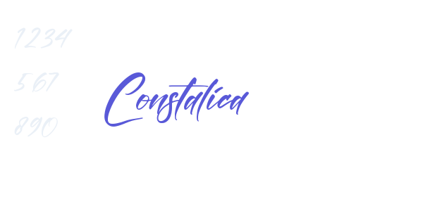 Constalica font free