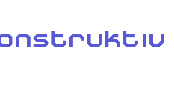 Construktiv Font Download