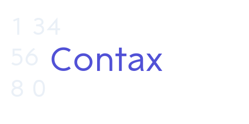 Contax-font-download