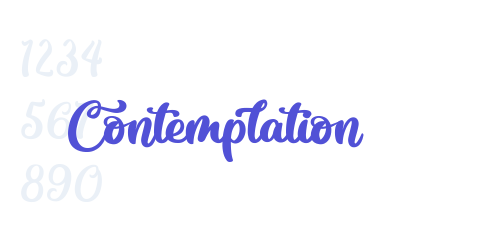 Contemplation-font-download
