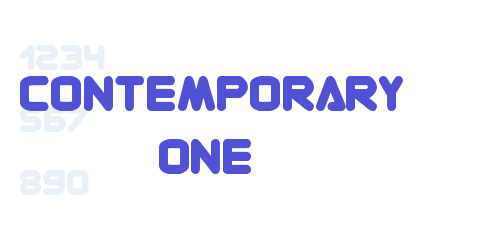 Contemporary ONE-font-download
