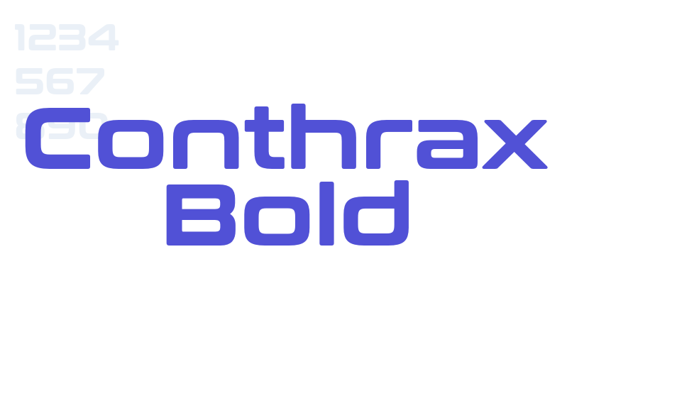 Conthrax Bold-font-download