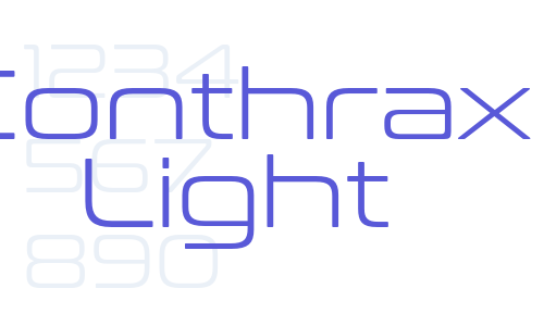 Conthrax Light Font Download