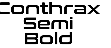 Conthrax Semi Bold