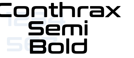 Conthrax Semi Bold