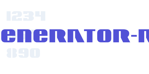 ContourGenerator-Regular-font-download