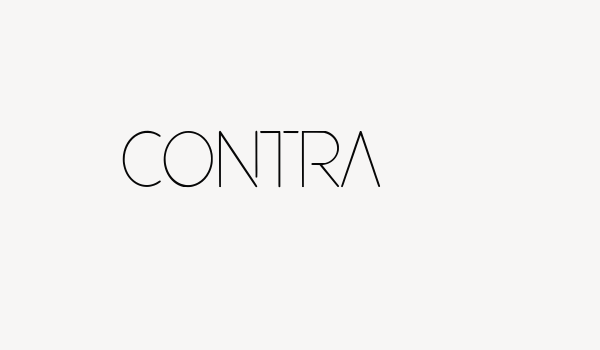 Contra Font