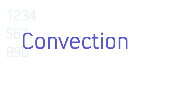 Convection font free