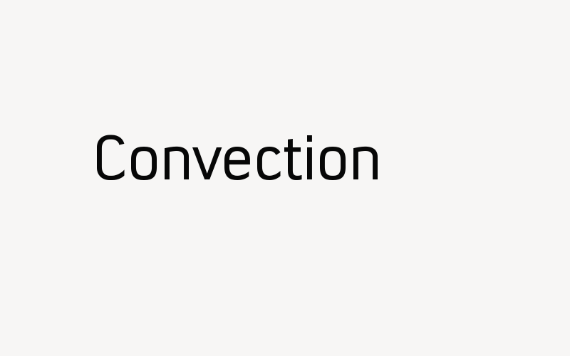 Convection Font