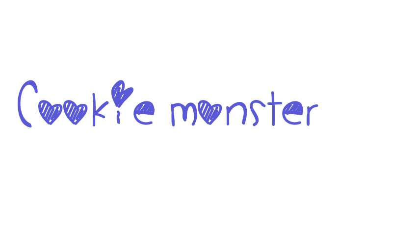 Cookie Monster Font Download