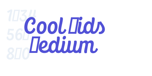 Cool Kids Medium-font-download