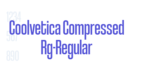 Coolvetica Compressed Rg-Regular-font-download