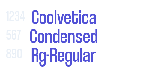 Coolvetica Condensed Rg-Regular-font-download