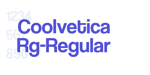 Coolvetica Rg-Regular-font-download