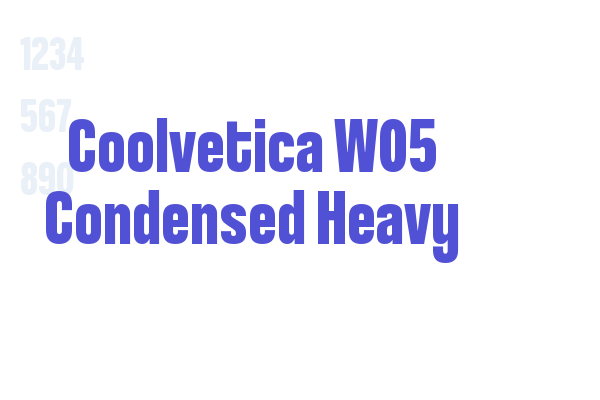 Coolvetica W05 Condensed Heavy