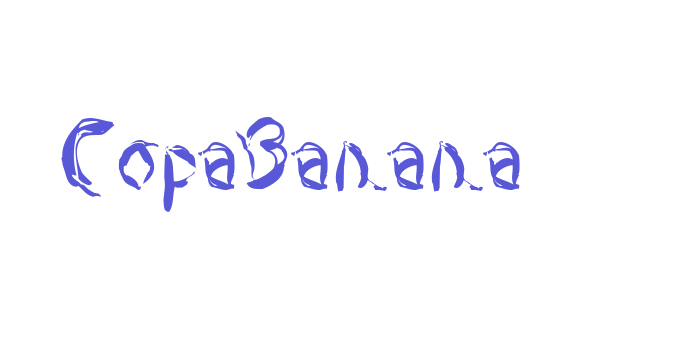 CopaBanana Font Download