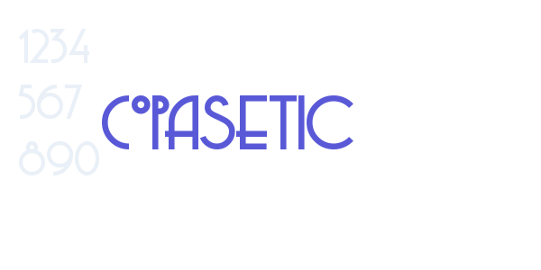 Copasetic font free