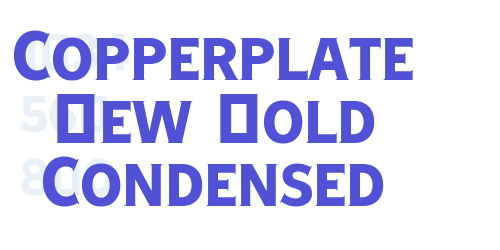 Copperplate New Bold Condensed-font-download