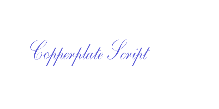 Copperplate Script Font Download