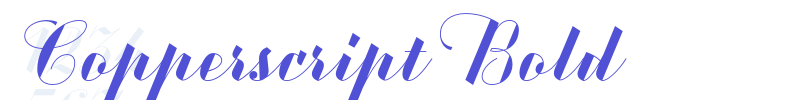 Copperscript Bold-font