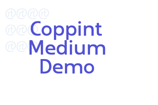 Coppint Medium Demo