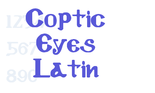 Coptic Eyes Latin Font Download