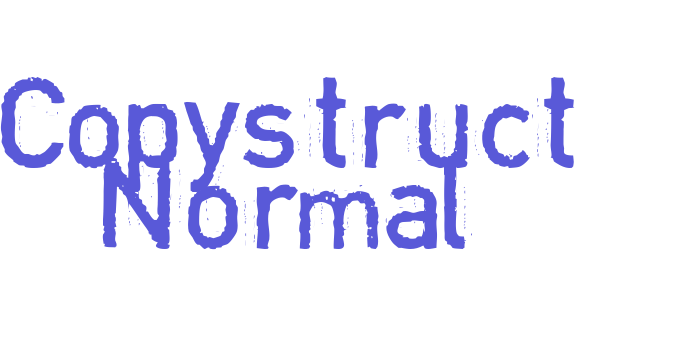 Copystruct Normal Font Download