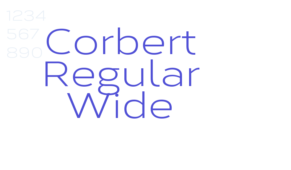 Corbert Regular Wide-font-download