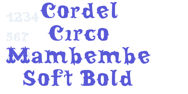 Cordel Circo Mambembe Soft Bold font