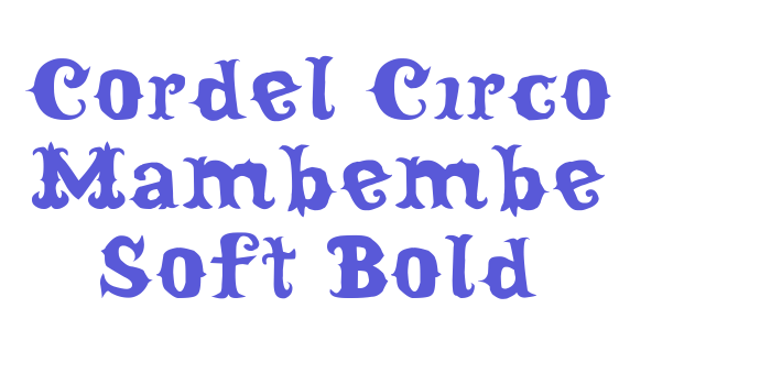 Cordel Circo Mambembe Soft Bold Font Download