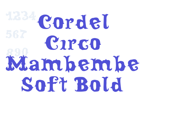 Cordel Circo Mambembe Soft Bold