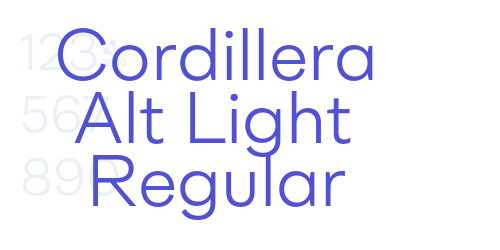 Cordillera Alt Light Regular-font-download
