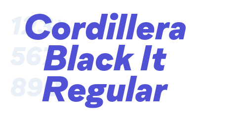 Cordillera Black It Regular