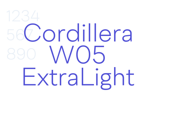 Cordillera W05 ExtraLight