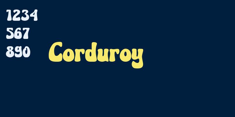 Corduroy