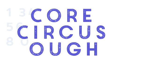 Core Circus Rough font free