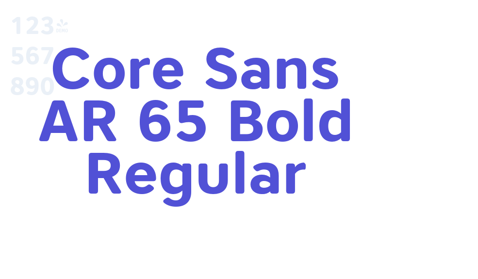 Core Sans AR 65 Bold Regular-font-download