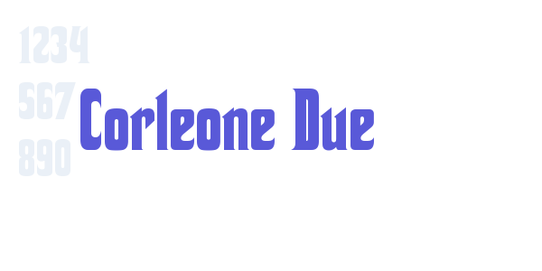 Corleone Due font free