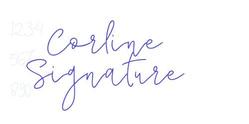 Corline Signature-font-download