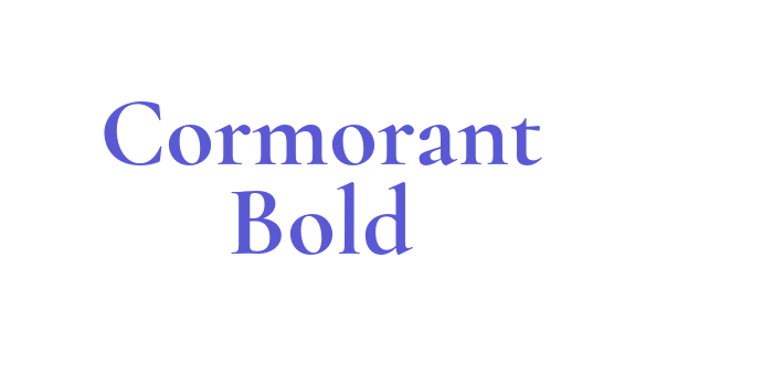 Cormorant Bold Font Download