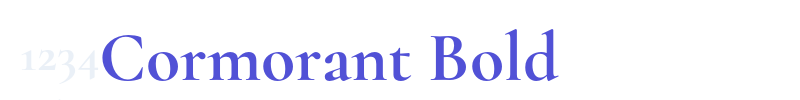 Cormorant Bold-font