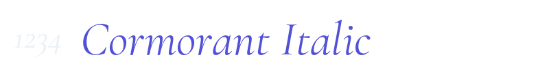 Cormorant Italic-font