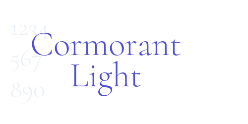 Cormorant Light-font-download