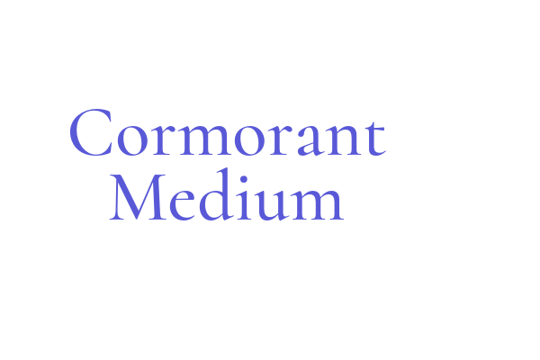 Cormorant Medium Font