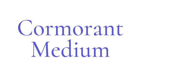 Cormorant Medium Font