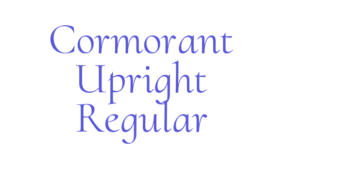 Cormorant Upright Regular Font Download